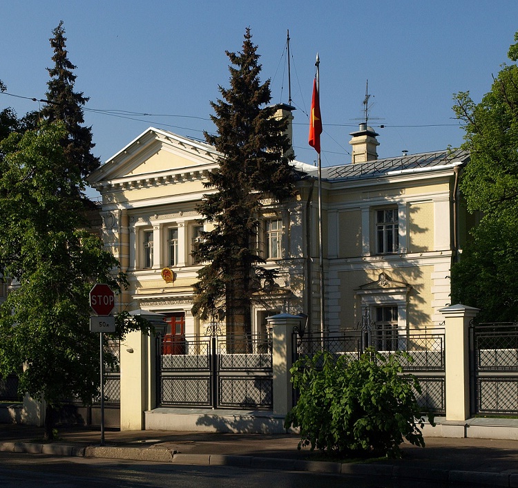 Посольство Вьетнама в Москве (Б.Пироговская, 13)